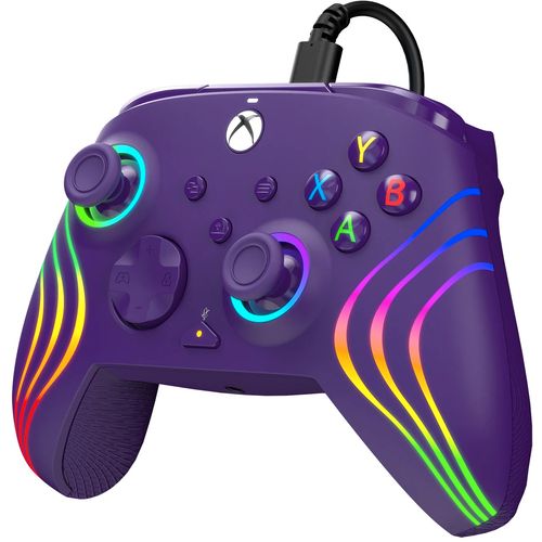 PDP XBOX WIRED CONTROLLER AFTERGLOW WAVE PURPLE slika 4