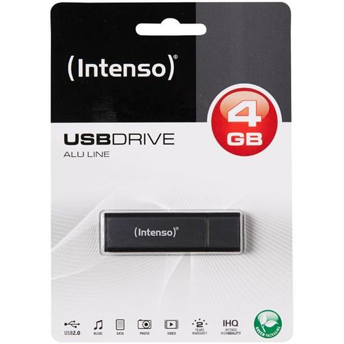(Intenso) USB Flash drive 4GB Hi-Speed USB 2.0, ALU Line - USB2.0-4GB/Alu-a slika 4