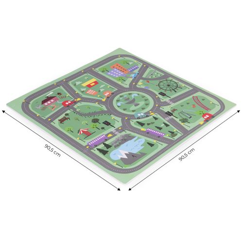 Ecotoys velika Eva pjenasta podloga za djecu grad 90,5 x 90,5 cm 21 kom  slika 8