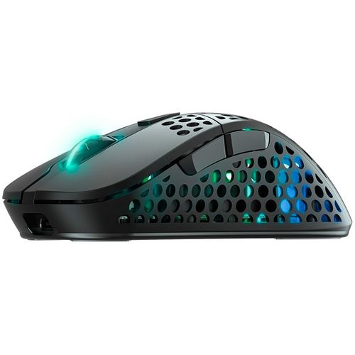 XTRFY M4W RGB, Ultra-light Wireless Gaming Mouse, Pixart 3389, Modular shell, Black slika 1