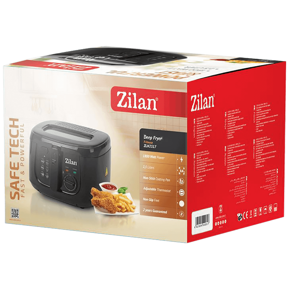 Zilan Friteza, kapacitet 2.5 l, 1800 W, crna - ZLN2317 slika 2