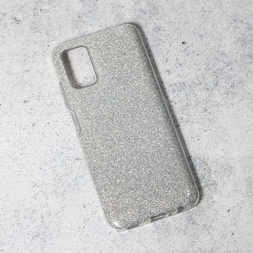 Maska Crystal Dust za Samsung A037G Galaxy A03s (EU) srebrna slika 1