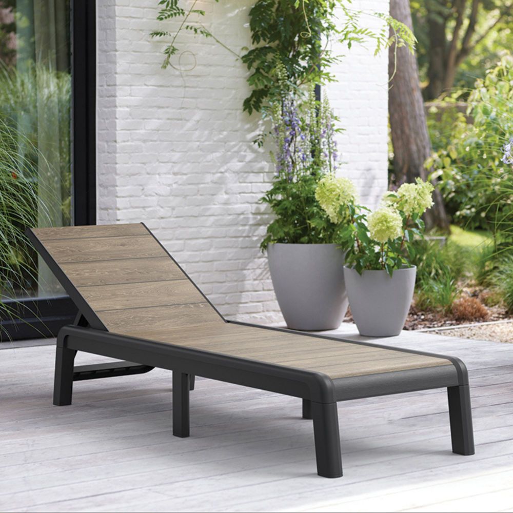 Keter Ležaljka 58x191.5x34.5 ashwood PORTO slika 4