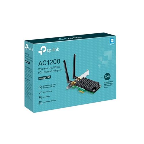 Mrežna kartica TP-LINK ARCHER T4E Wi-Fi AC1200 867Mbps 300Mbps PCIe 2 antene slika 2