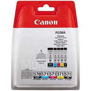 Canon Tinta PGI-570 + CL-571 BCMY Multipack