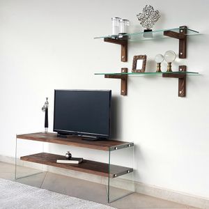 TV105 Walnut TV Unit