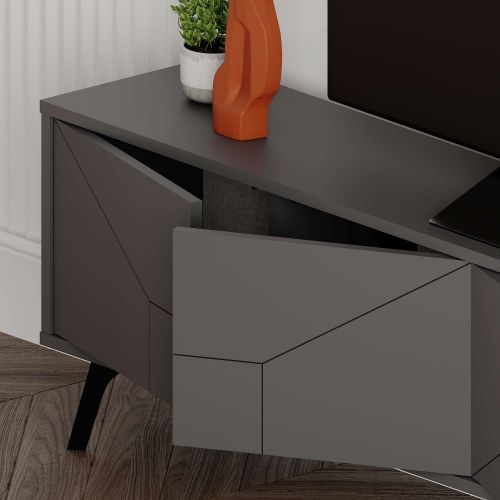 Dune - Anthracite Anthracite TV Stand slika 4