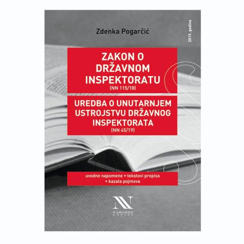 Zakon o državnom inspektoratu (NN 115/18) i Uredba o unutarnjem ustrojstvu državnog inspektorata (NN 45/19) slika 2