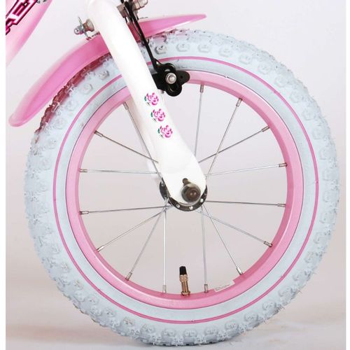 Dječji bicikl Volare Rose 14" bijelo/rozi slika 5