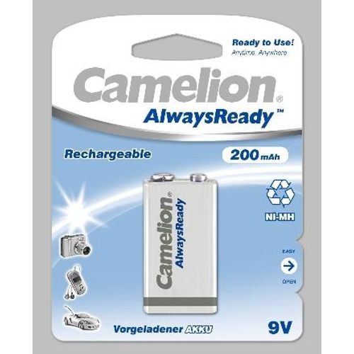 Baterija NI-MH Camelion Ready2use 9V 200 mAh slika 1