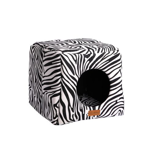 Dubex Ležaj 3D Kulube Zebra M, Ø 41x41xh:37 cm slika 1