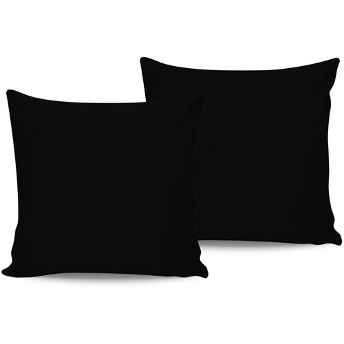 Colourful Cotton Komplet satenskih jastučnica (2 komada) (FR) Crno slika 1