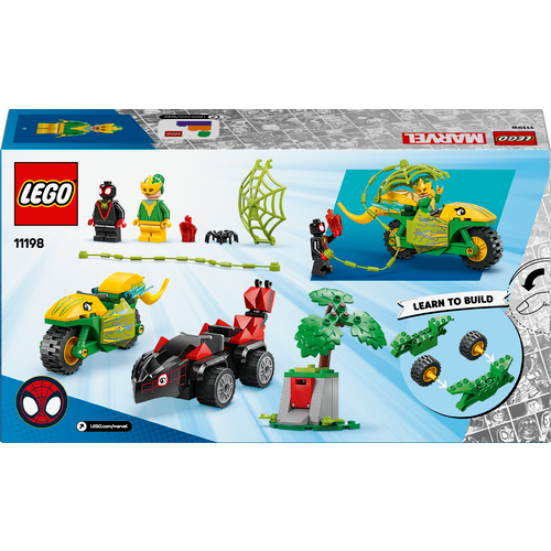 LEGO® SPIDEY 11198 Spin i Electro u dinosaurskim vozilima slika 6