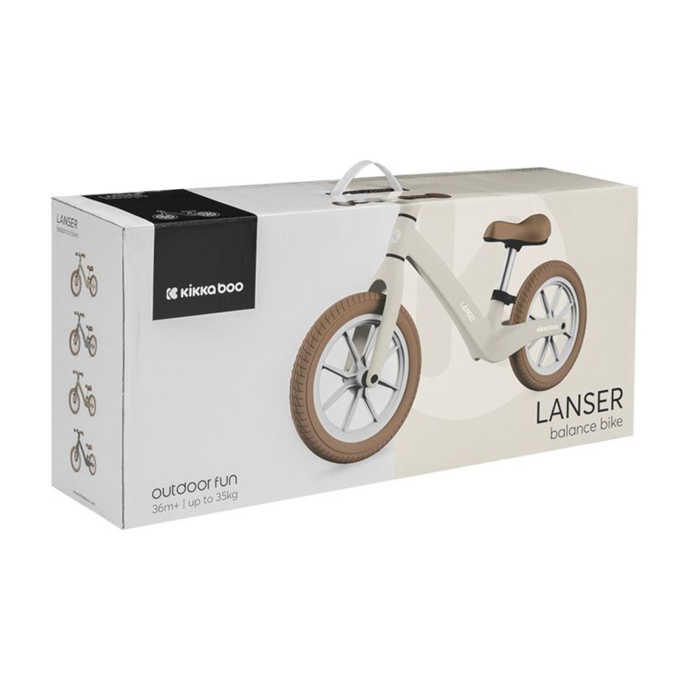 Kikka Boo Balans bicikl Lanser, Beige slika 5