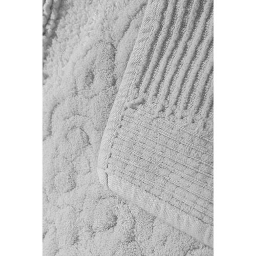 Colourful Cotton Kupaonski set tepiha PIANTE bijeli 2 kom, Piante - Ecru slika 2