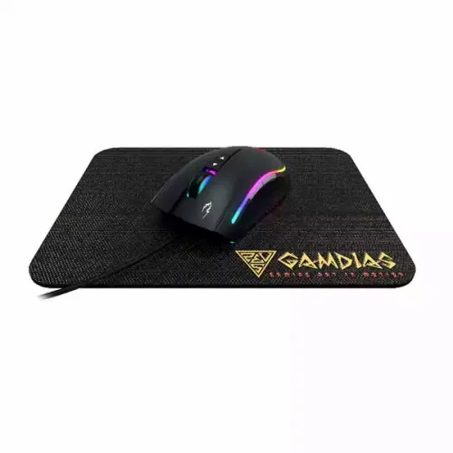 Miš+ podloga Gamdias M2 10800dpi RGB slika 3