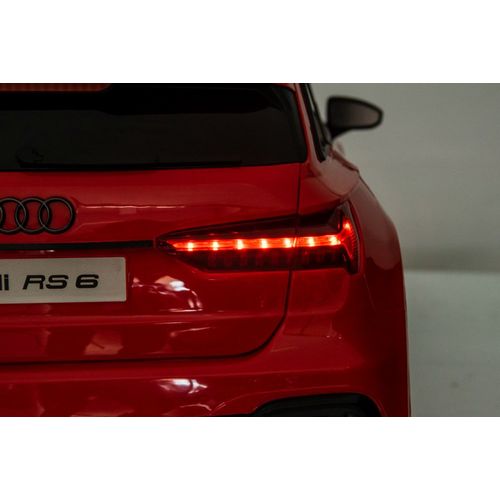 Licencirani auto na akumulator Audi RS 6, crveni slika 4