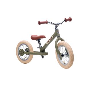 TRYBIKE Balans bicikl 2u1 Steel, Vintage Green Matt