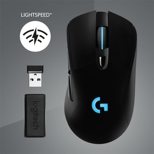 Logitech G703 Lightspeed Wireless (910-005641) bežični gejmerski optički miš 12000dpi crni slika 6