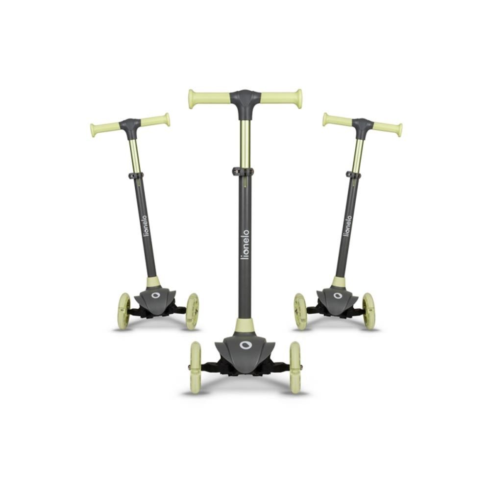 Lionelo Romobil Jessy LED, Grey/Green slika 4