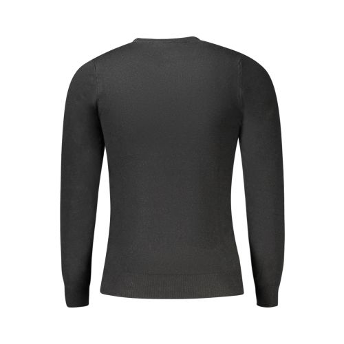 CAVALLI CLASS MEN'S BLACK SWEATER slika 2