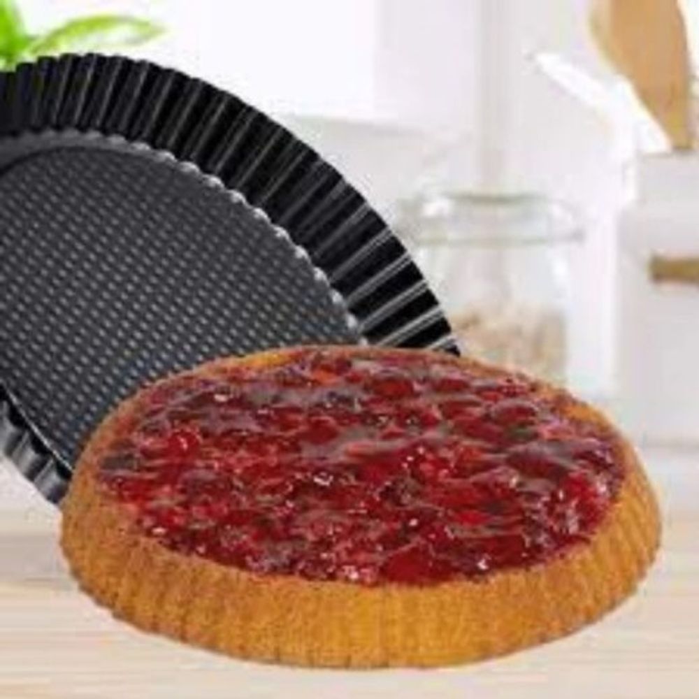 Zenker Kalup za tart 28x3.5 cm Black slika 4