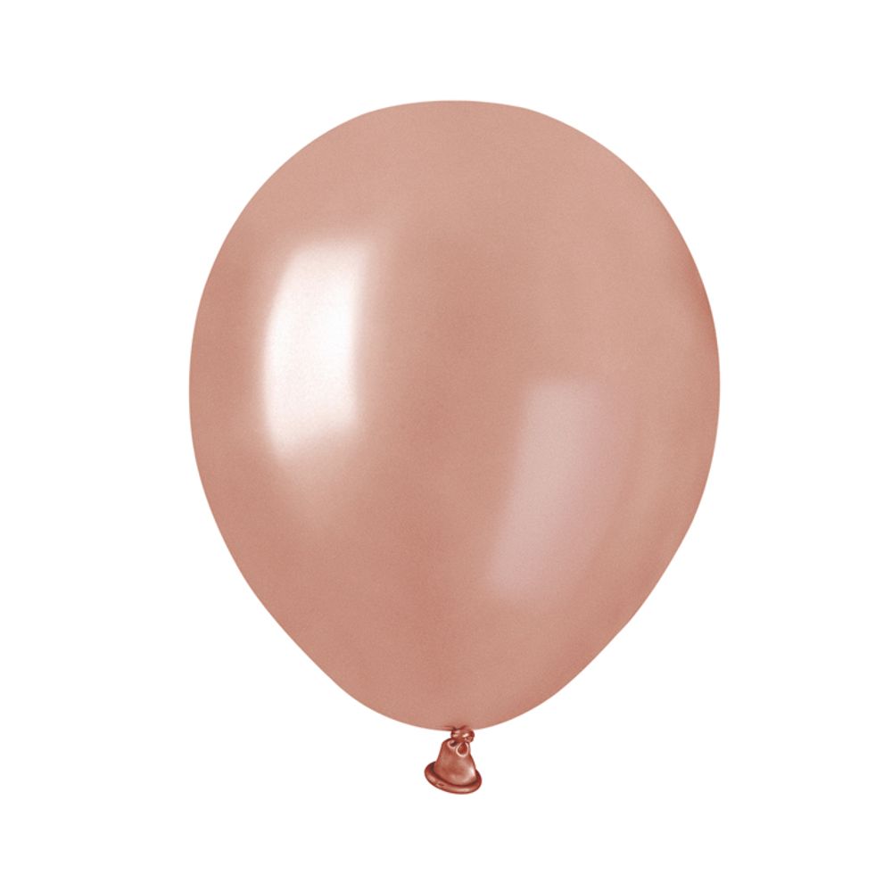 AM50-71 Balon Metalik Ružičasto Zlato 13cm, 100kom slika 1