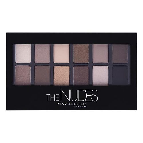 Maybelline New York Eye Shadow Palette 01 The Nudes Paleta sjenila  slika 2