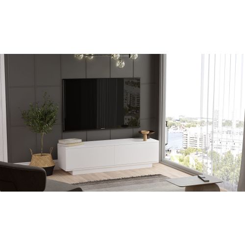 Fn1-W White TV Stand slika 4