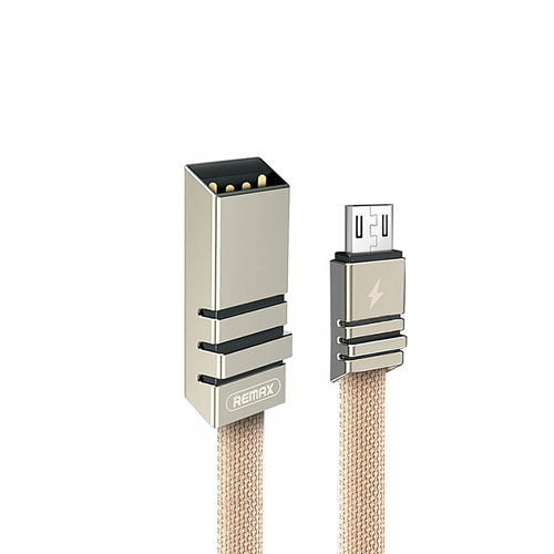 Data kabl REMAX Weave RC-081m micro USB braon 1m slika 1