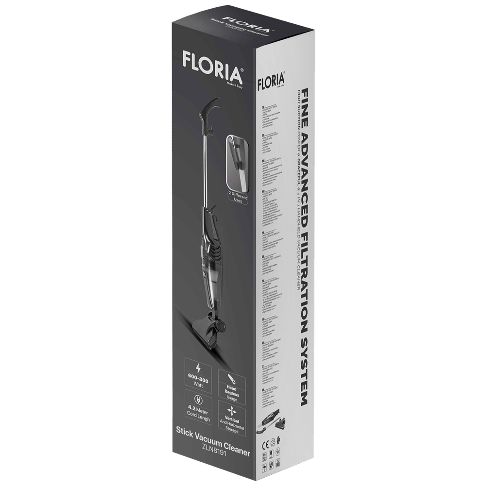 Floria Usisavač sa posudom, 2u1, vertikalni, 800W - ZLN8191 slika 3
