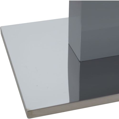 Produživi stol visokog sjaja sivi 180 x 90 x 76 cm MDF slika 28