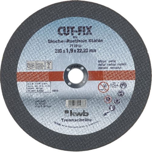 KWB CUT-FIX rezna ploča 230x1,9 mm slika 1