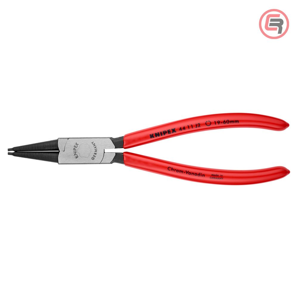 Knipex Kliješta Za Seger Osigurače Unutrašnja Ravna (fi 19-60 mm) 180 mm - 44 11 J2 slika 3
