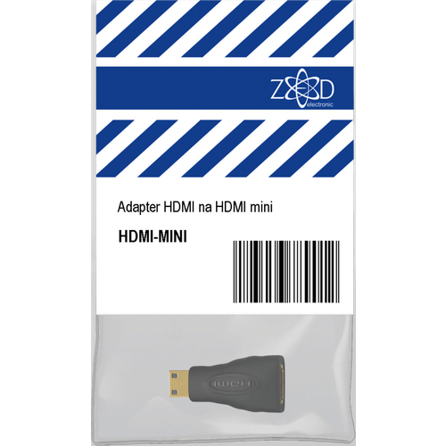 ZED electronic Adapter HDMI mini (muški) - HDMI input (ženski) - HDMI-MINI slika 1