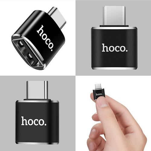HOCO - OTG adapter (UA5) - USB-A na USB Type-C Plug &amp; Play 480 Mbps -crni slika 6