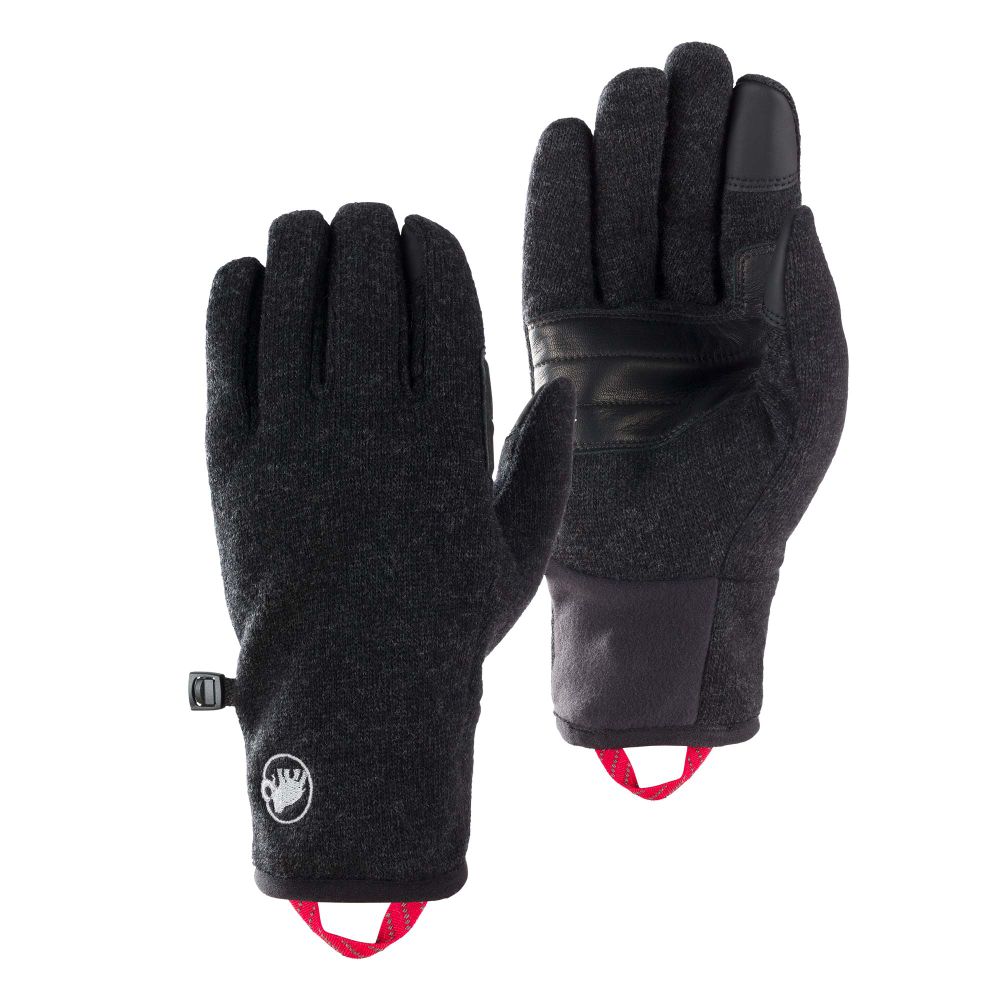 Mammut Rukavice Passion Black Melange slika 1