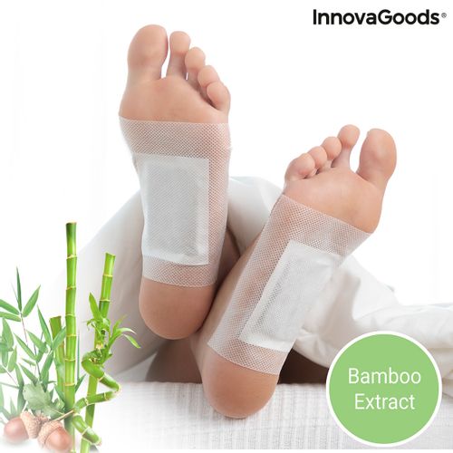 Detoksifikacijski Flasteri za Stopala Bamboo InnovaGoods 10 kom. slika 1