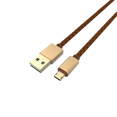 Data kabl LDNIO LS25 micro USB zlatni 1m slika 1