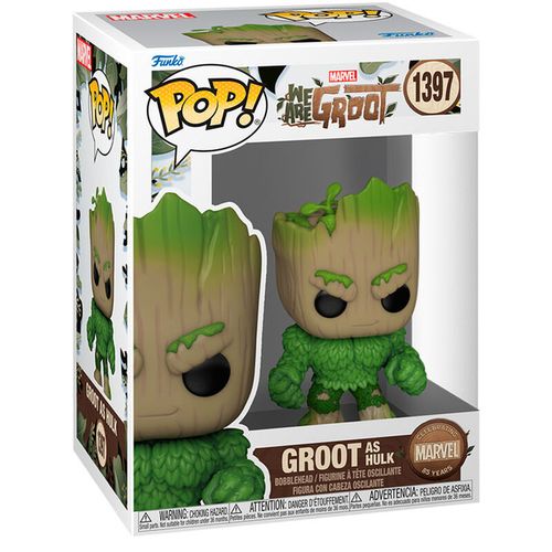 POP figure Marvel We Are Groot - Groot as Hulk slika 1