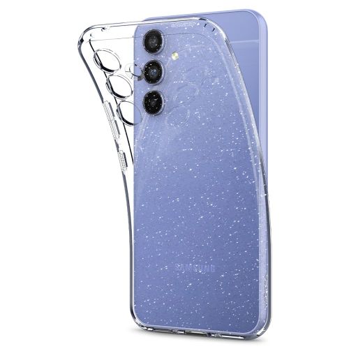 Spigen - Liquid Crystal Glitter maska za Samsung Galaxy A54 - Crystal Quartz slika 5