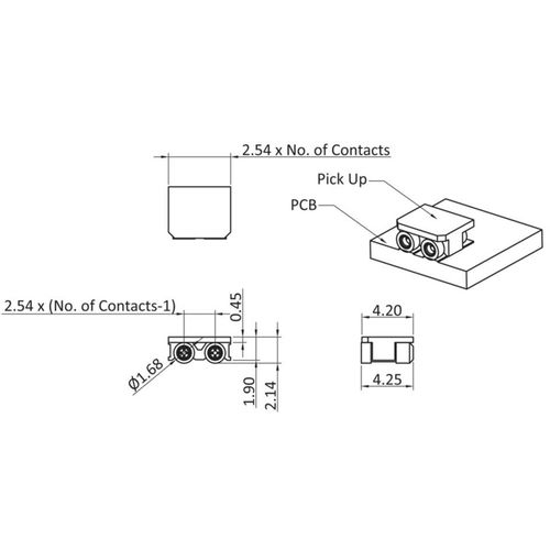 TRU COMPONENTS 7589628  konektor      24 V   Tape cut slika 2