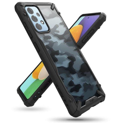 Ringke Fusion X Design Samsung Galaxy A52 4G/A52 5G/A52s 5G, Camo Black slika 3