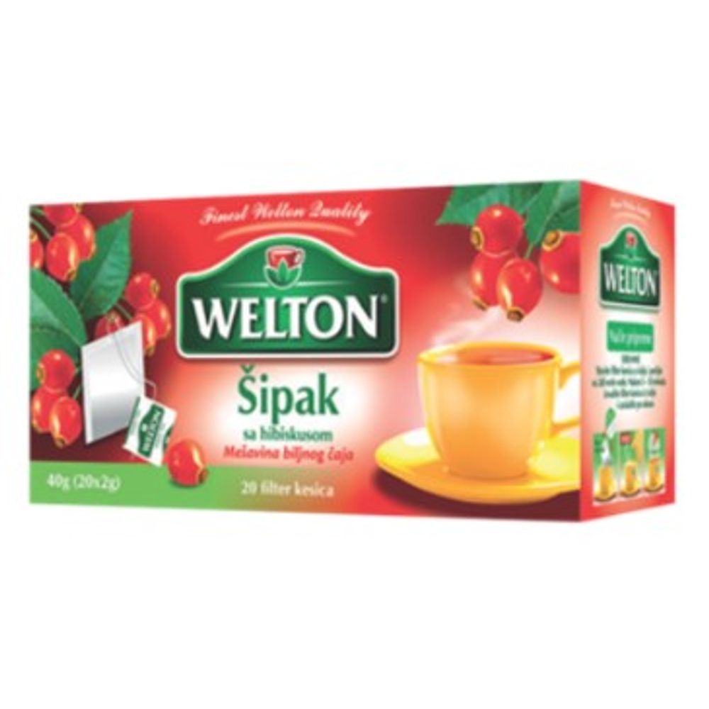 Welton čaj šipak 40g slika 1