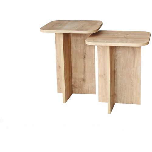 Blues - Oak Oak Side Table Set slika 10