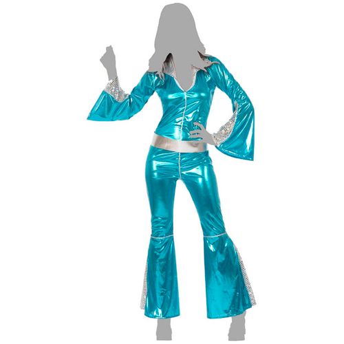 Svečana odjeća za odrasle Disco Plava XXL slika 2