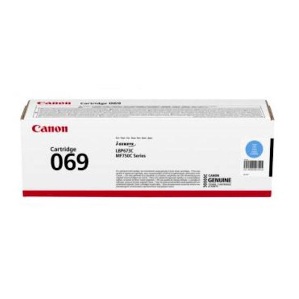 TONER CANON CRG069C CYAN ZA LBP673, MF752, MF754 ZA 1.900 STRANA slika 1
