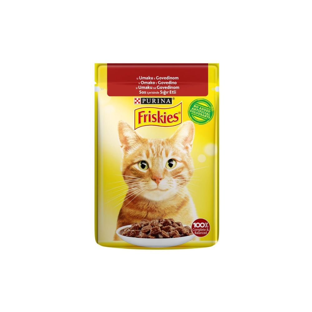 Friskies Cat govedina u umaku 85 g slika 1