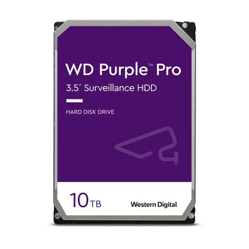 WD Purple Pro 10TB SATA3, 7200 okr/min, 256MB Cache - Hard Disk za nadzorne sustave slika 1