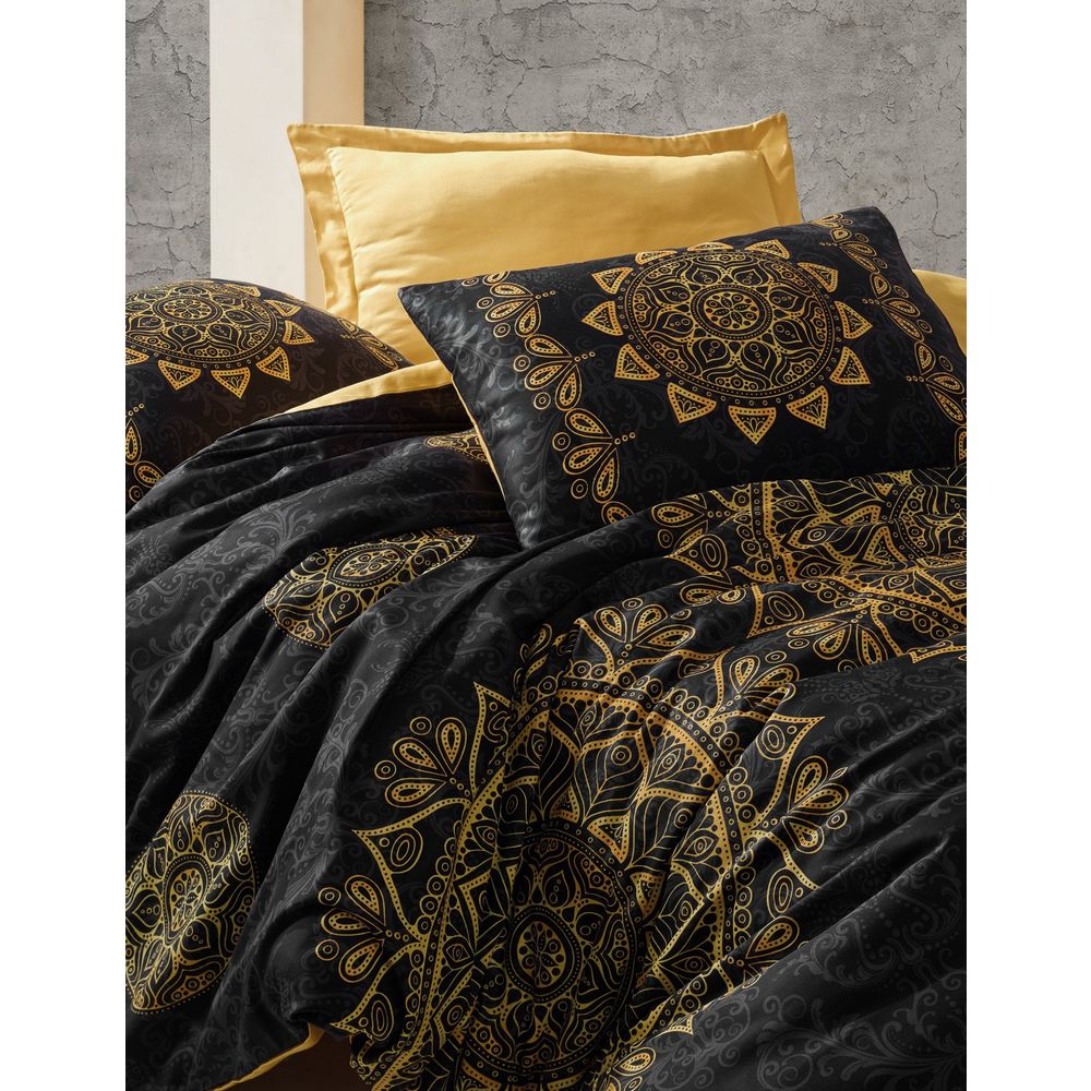 Posteljina DAXTON 100% PAMUČNI SATEN
Navlaka za poplun: 155 x 220 cm
Jastučnica: 80 x 80 cm (1 komad)
, Alvina - Gold slika 2